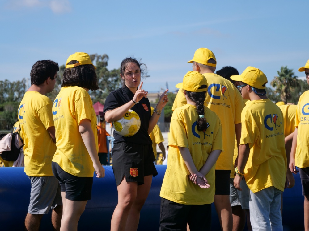 El Club de Futbol Damm participa en l’Open Day de la Fundació Cruyff