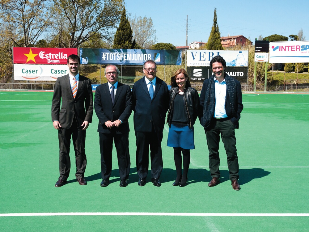 Nou conveni de la Fundació Damm amb el Junior FC, l’any del Centenari