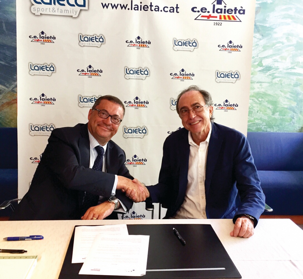 Nuevo convenio de colaboración de La Fundación Damm con el Club Deportivo Laietà