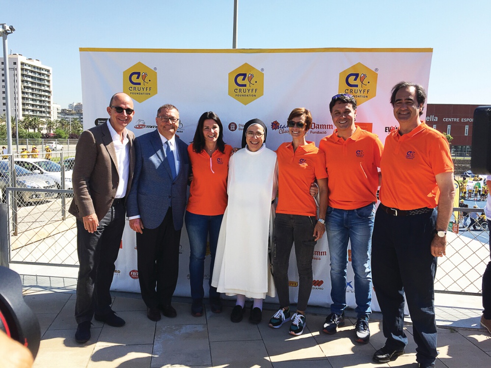 Más de 800 jóvenes y niños, en el Open Day de la Fundación Cruyff