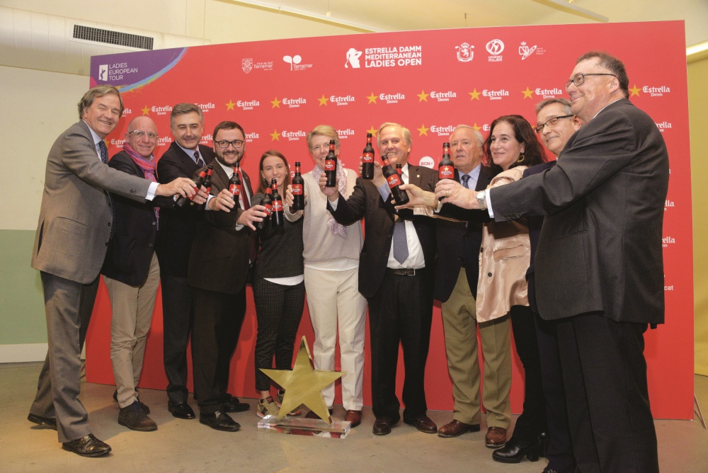 Presentación del estrellla Damm Mediterranean Ladies Open