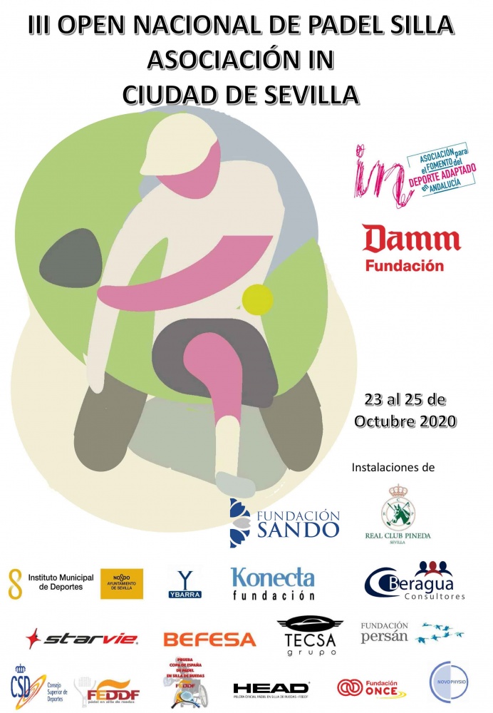 La Fundación Damm colabora con el Open Nacional de Pádel en silla de ruedas