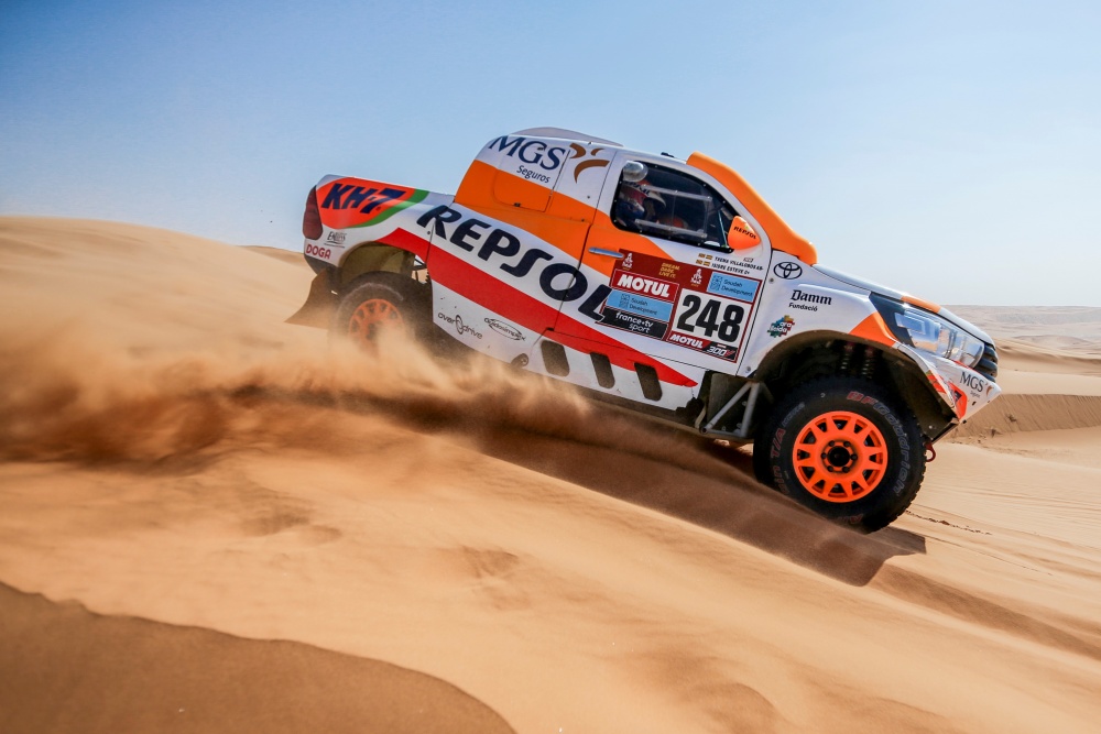 Isidre Esteve completa su catorceavo Dakar