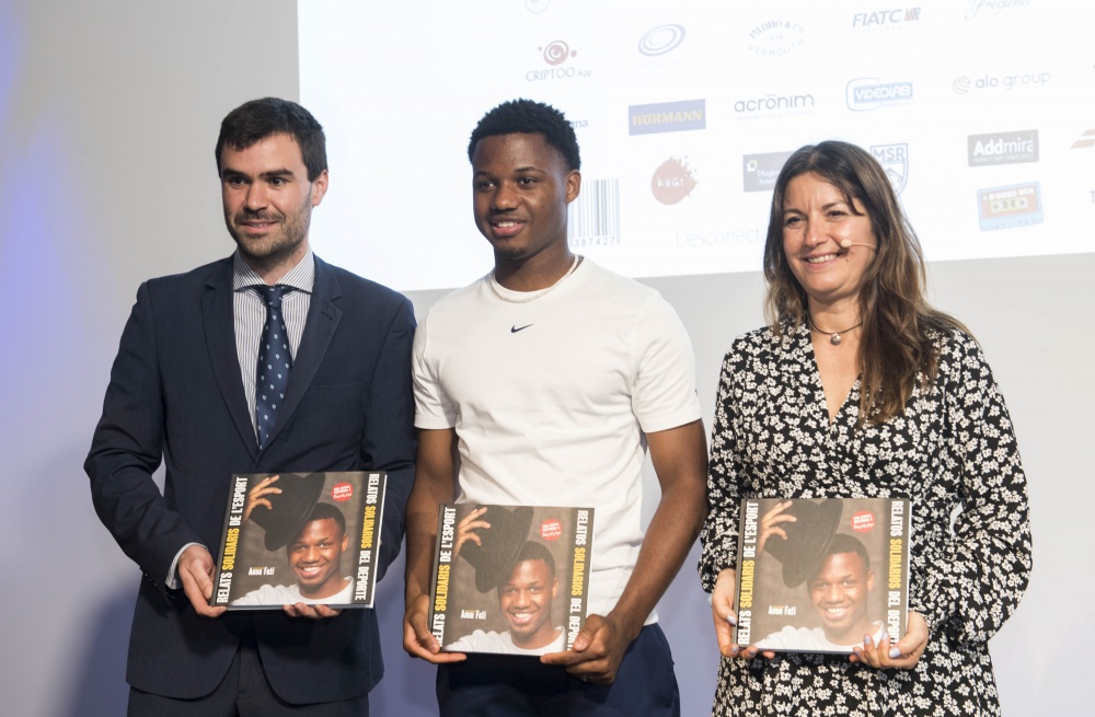 Presentada la 17º edición de Relatos Solidarios del Deporte, apadrinada por Ansu Fati 