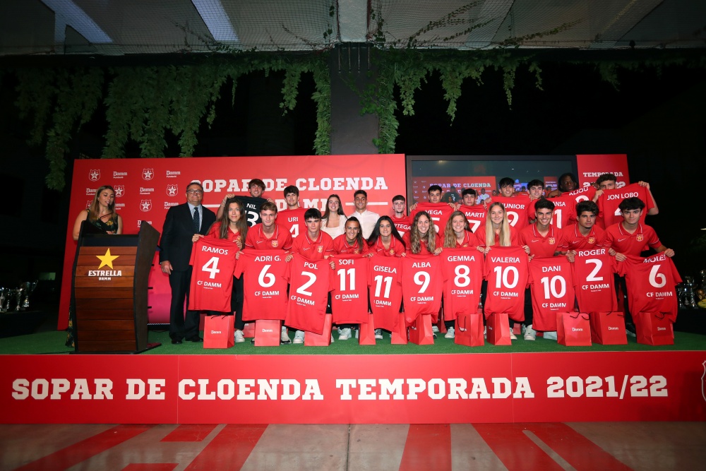 Sopar cloenda CF Damm 2022