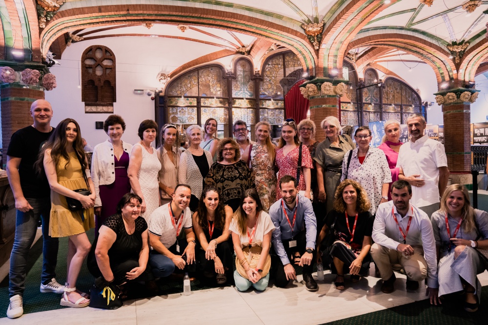 La Fundació Damm acompanya a persones refugiades d’Ucraïna al Palau de la Música