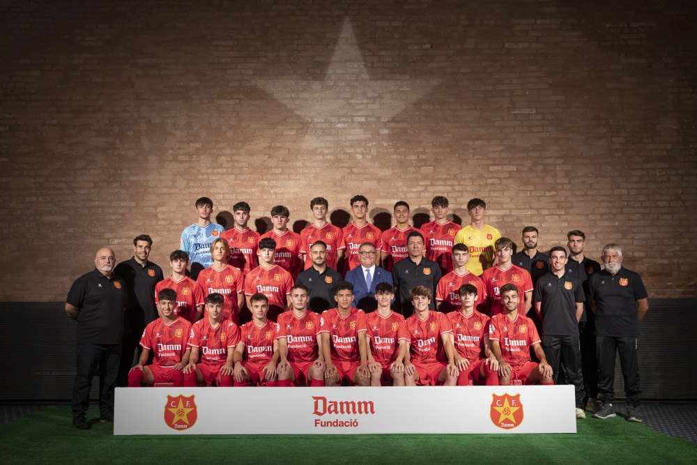 L’Antiga Fàbrica Estrella Damm acull l’acte de presentació de la temporada del CF Damm