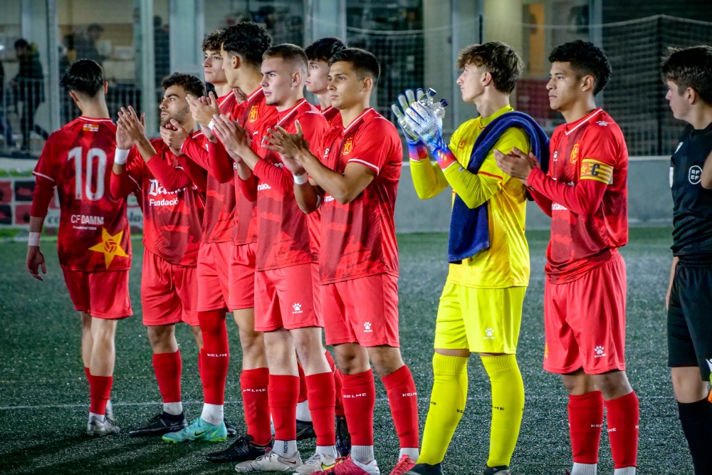 El Juvenil A del Club de Futbol Damm es classifica per a la Copa del Rei  per segon any consecutiu