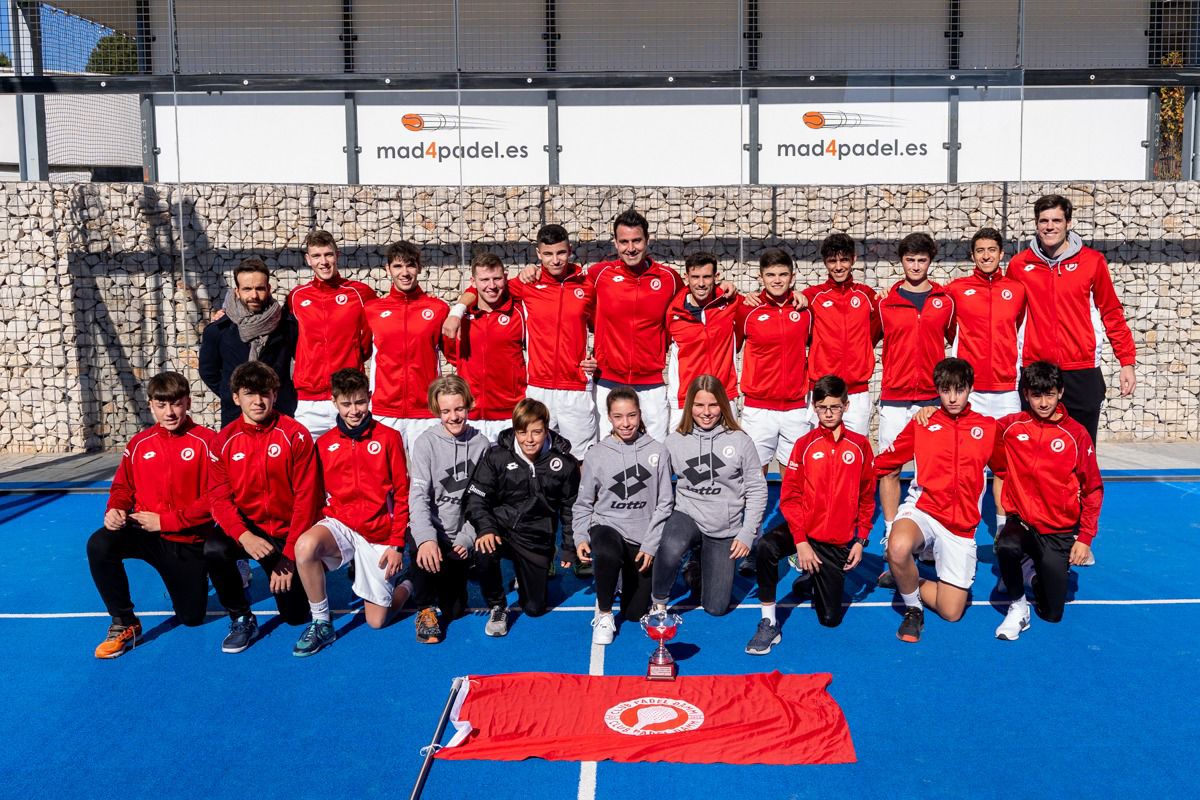 El Club de Pàdel Damm guanya el Campionat per Equips de Madrid de 1a Categoria