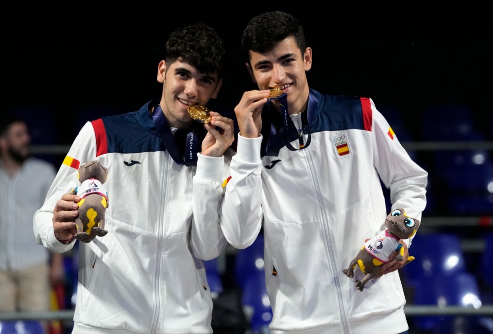 David Gala y Dani Santigosa ganan la medalla de oro  en los Juegos Europeos 2023