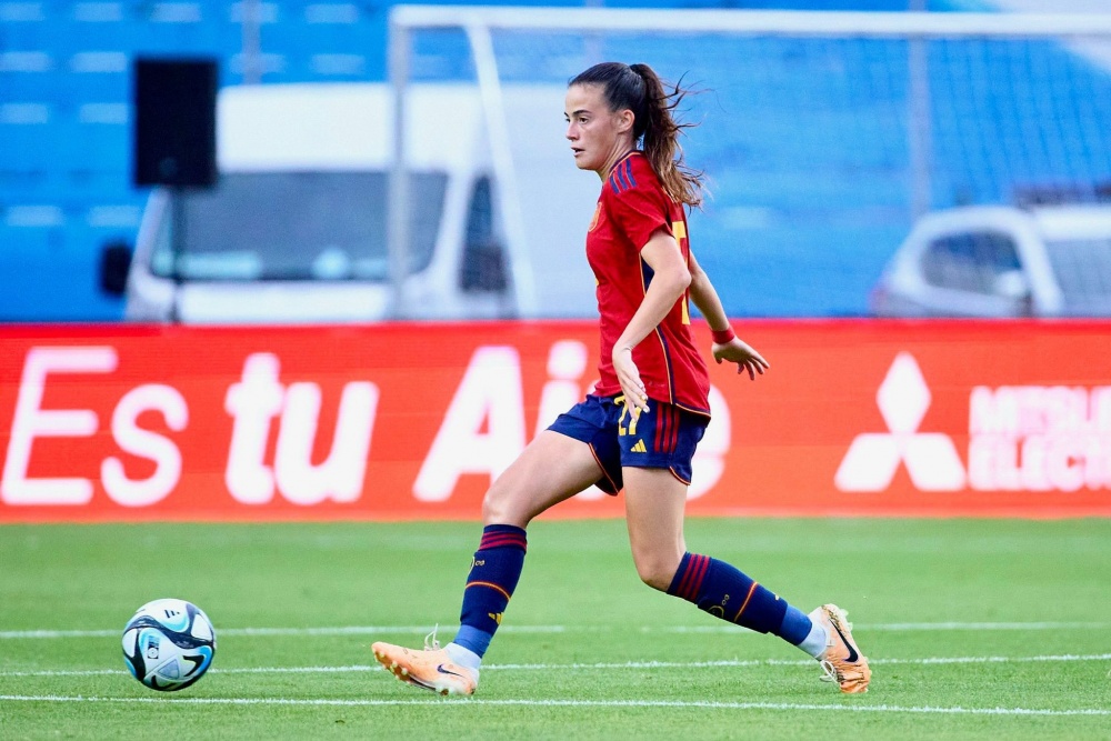 María Pérez, primera futbolista formada al CF Damm que jugarà en un Mundial absolut