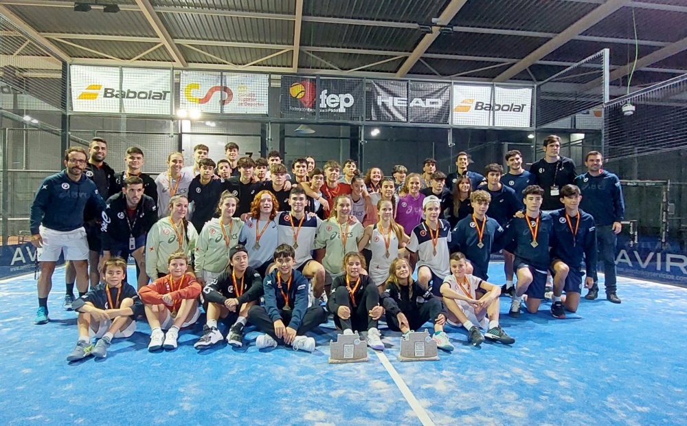 El Club de Pàdel Damm, campió d’Espanya per Equips Infantil i Junior de primera categoria