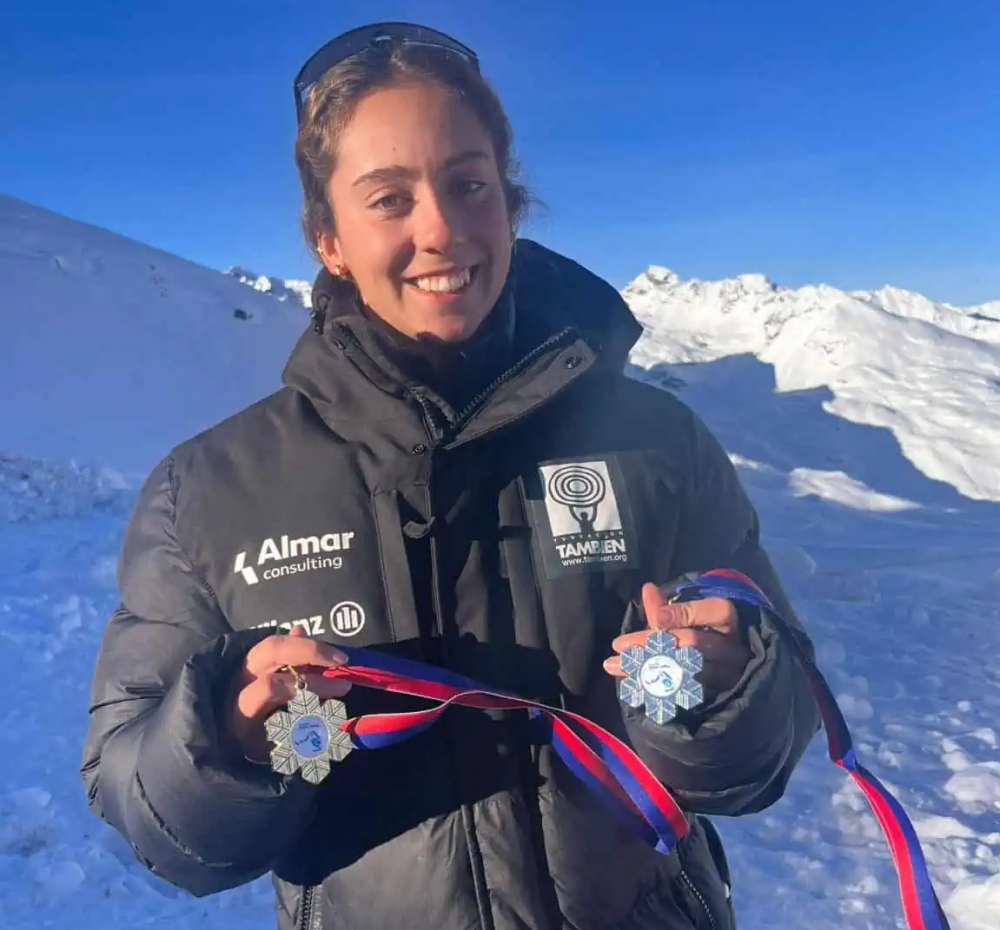 L’esquiadora de la Fundación También va competir com a part de l’Equip Nacional de la Real Federación de Deportes de Invierno (RFEDI)