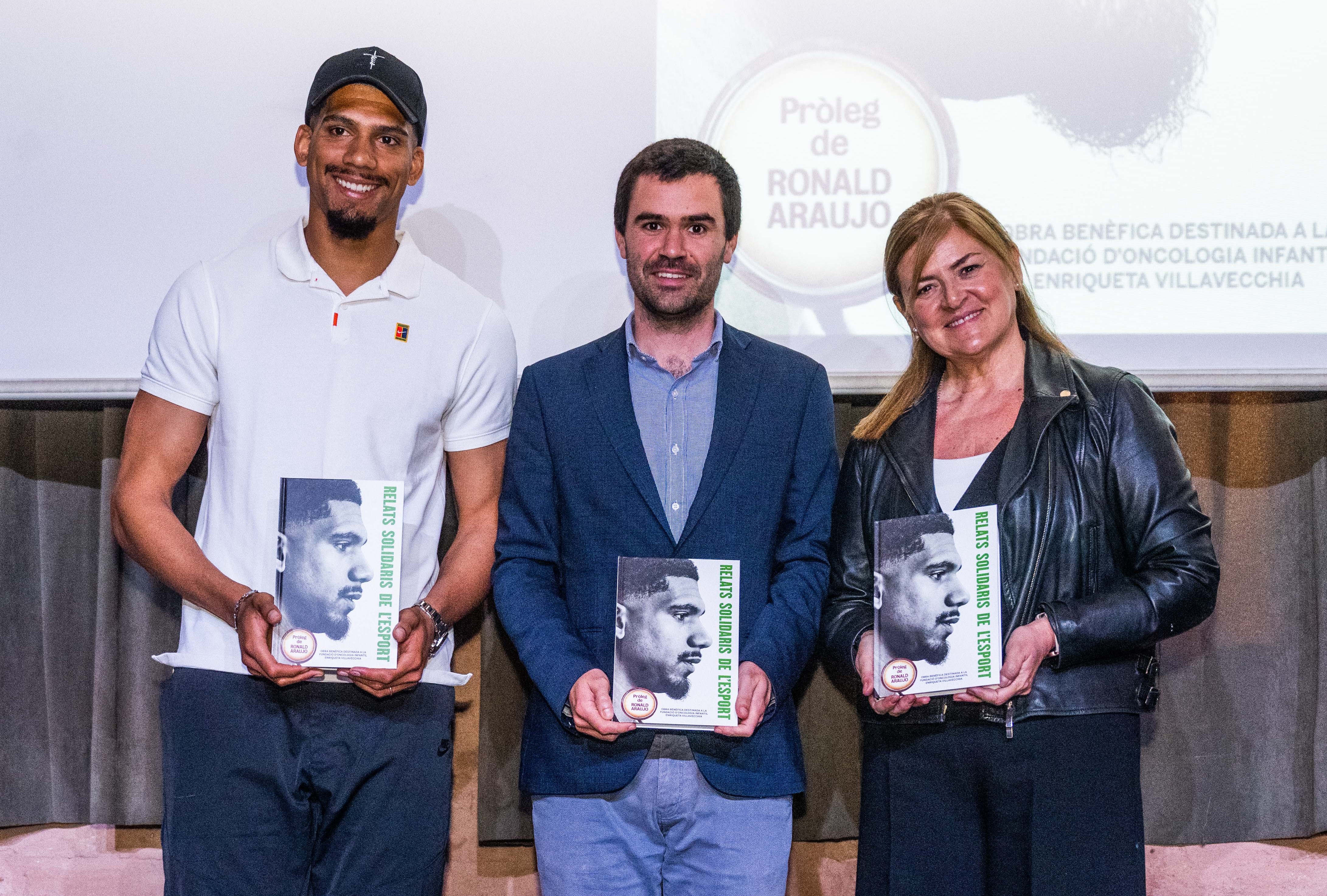 Araujo i Stuani apadrinen la 19a edició de Relats Solidaris de l’Esport 