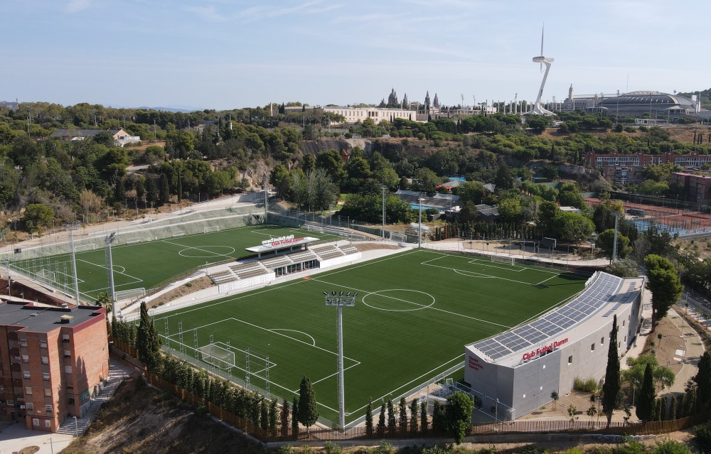 La Damm Football Academy obrirà les seves portes aquest estiu amb el primer Campus CF Damm