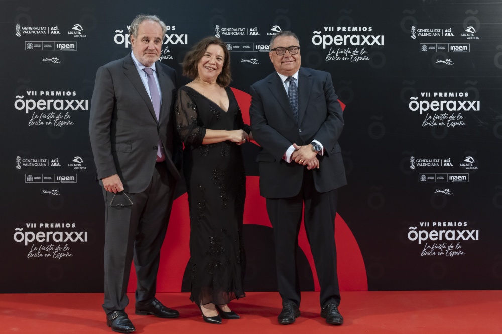 Demetrio Carceller Arce, Isamay Benavente y Ramon Agenjo