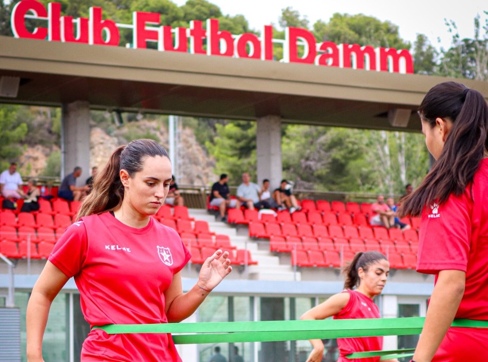 El Juvenil A femení del CF Damm inicia la pretemporada amb Oriol Nieto al capdavant