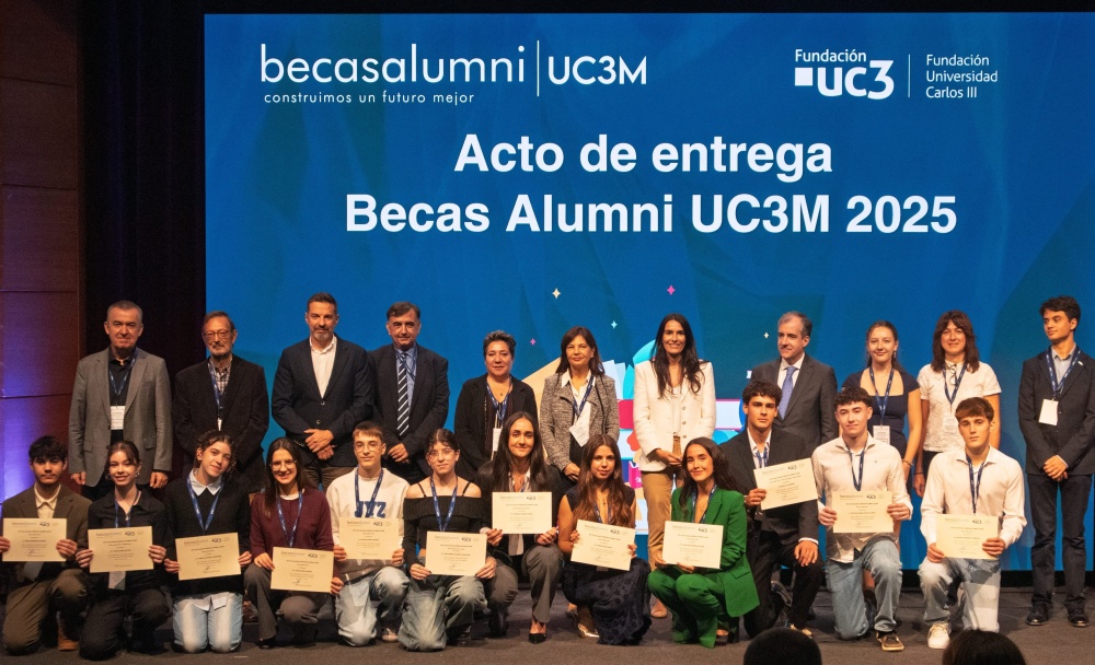 La Fundació de la Universitat Carlos III entrega les Beques Alumni 2025