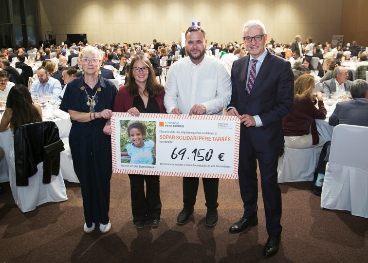El sopar solidari de la Fundació Pere Tarrés recapta 70.000 euros per al Centre Socioeducatiu Sant Adrià