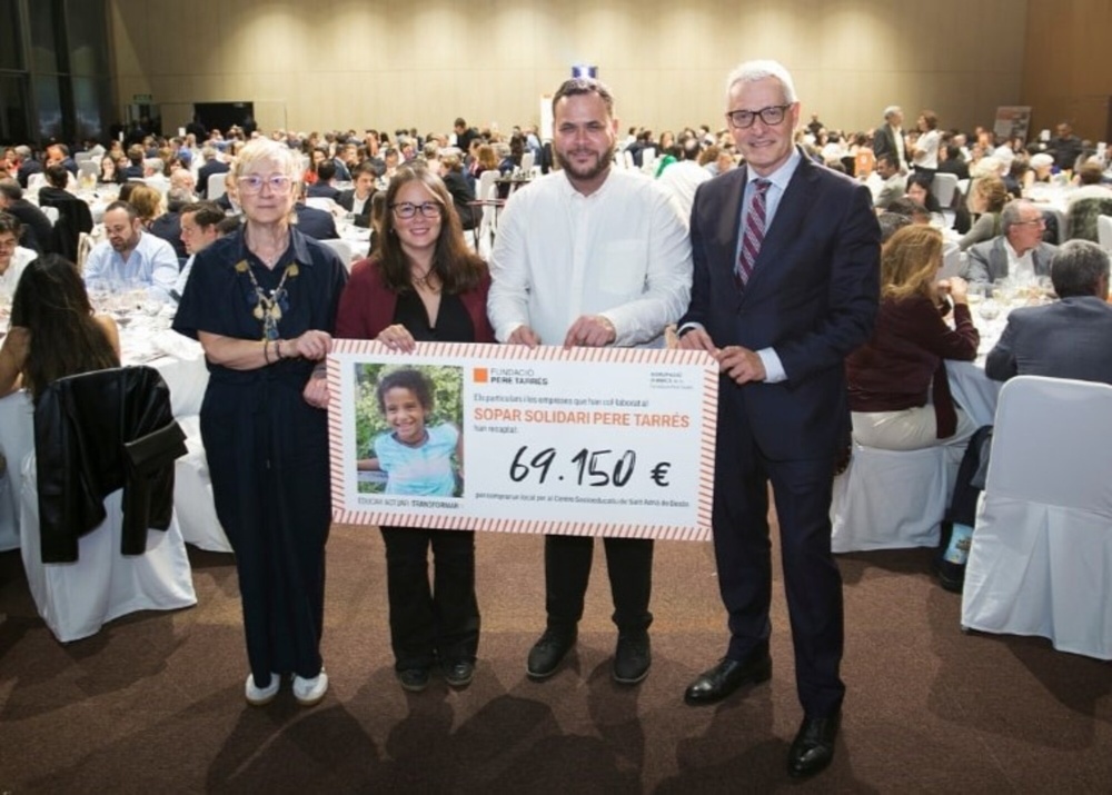 El sopar solidari de la Fundació Pere Tarrés recapta 70.000 euros per al Centre Socioeducatiu Sant Adrià