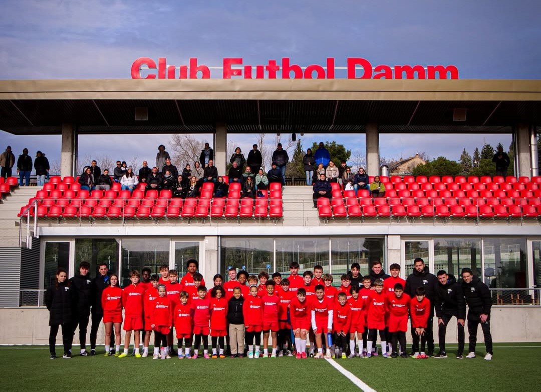 La Damm Football Academy organitza el seu primer Campus de Nadal
