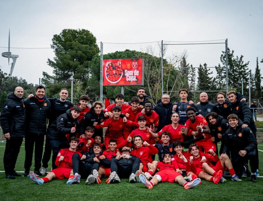 El Juvenil A del CF Damm, classificat per cinquena temporada consecutiva per a la Copa del Rei