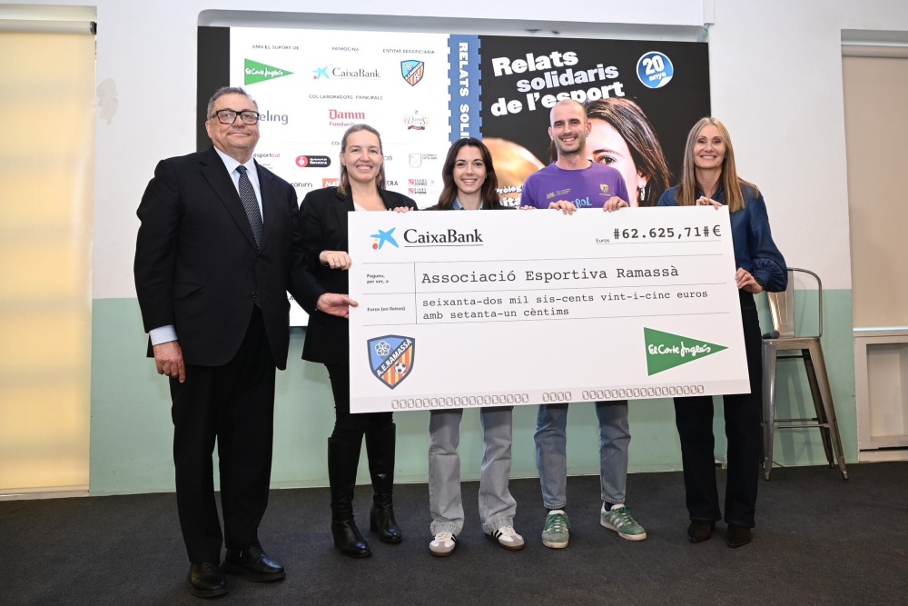 La 20a edició de Relats Solidaris de l’Esport recapta més de 62.000 euros 