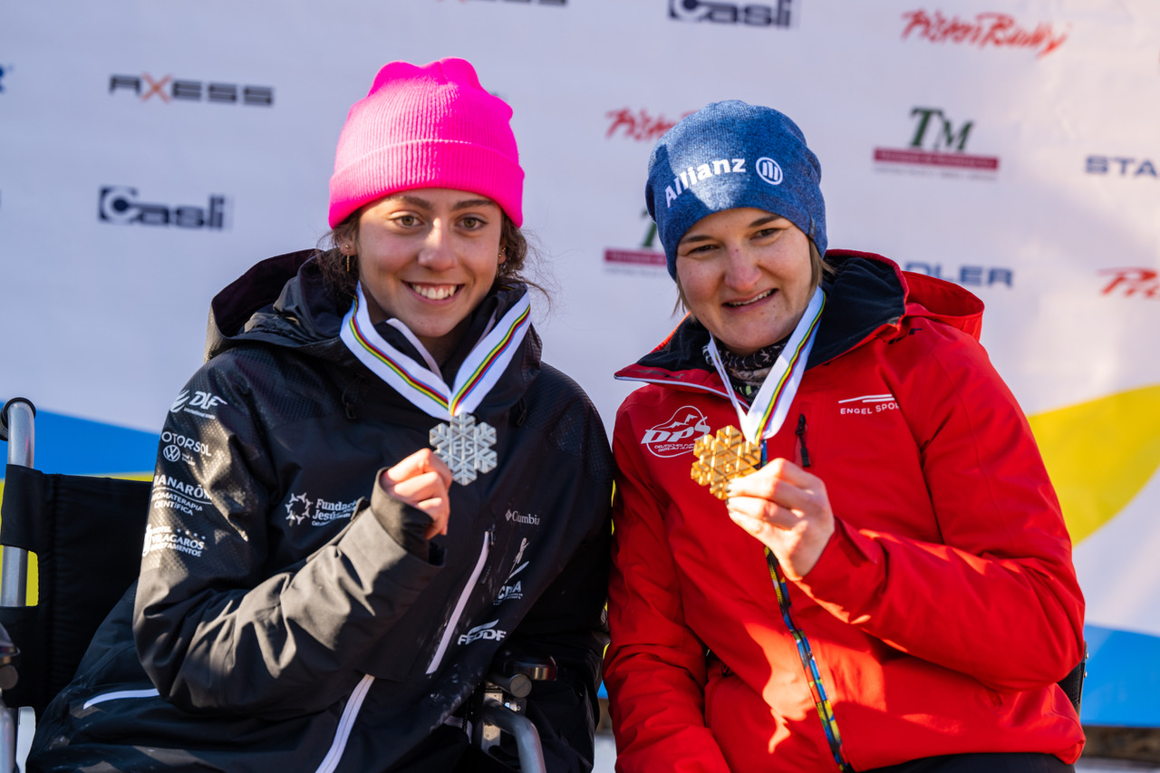 Audrey Pascual, subcampiona del món d'Esquí Adaptat